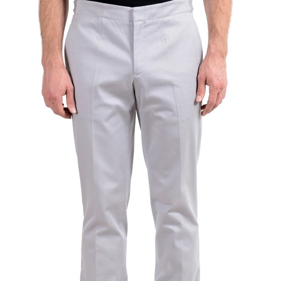 Versace Men's Gray Casual Pants